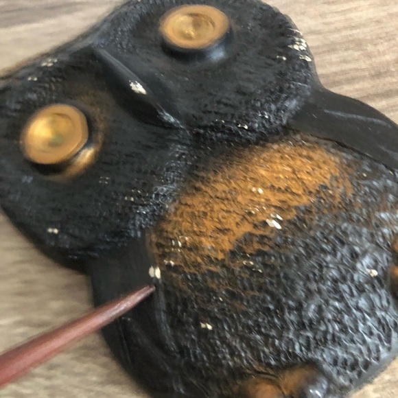 Vtg MCM Chalkware Pair of Owls - Picture 12 of 12